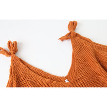 Load image into Gallery viewer, Off Shoulder Backless Sweater