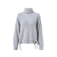 Load image into Gallery viewer, Side Lace Up Sweaters